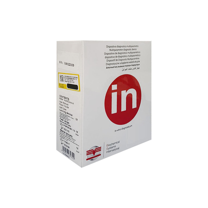 دستگاه تست قند خون بی اس آی مدل MulticareIN به همراه نوار تست قند خون و کلسترول و تری گلیسیرید