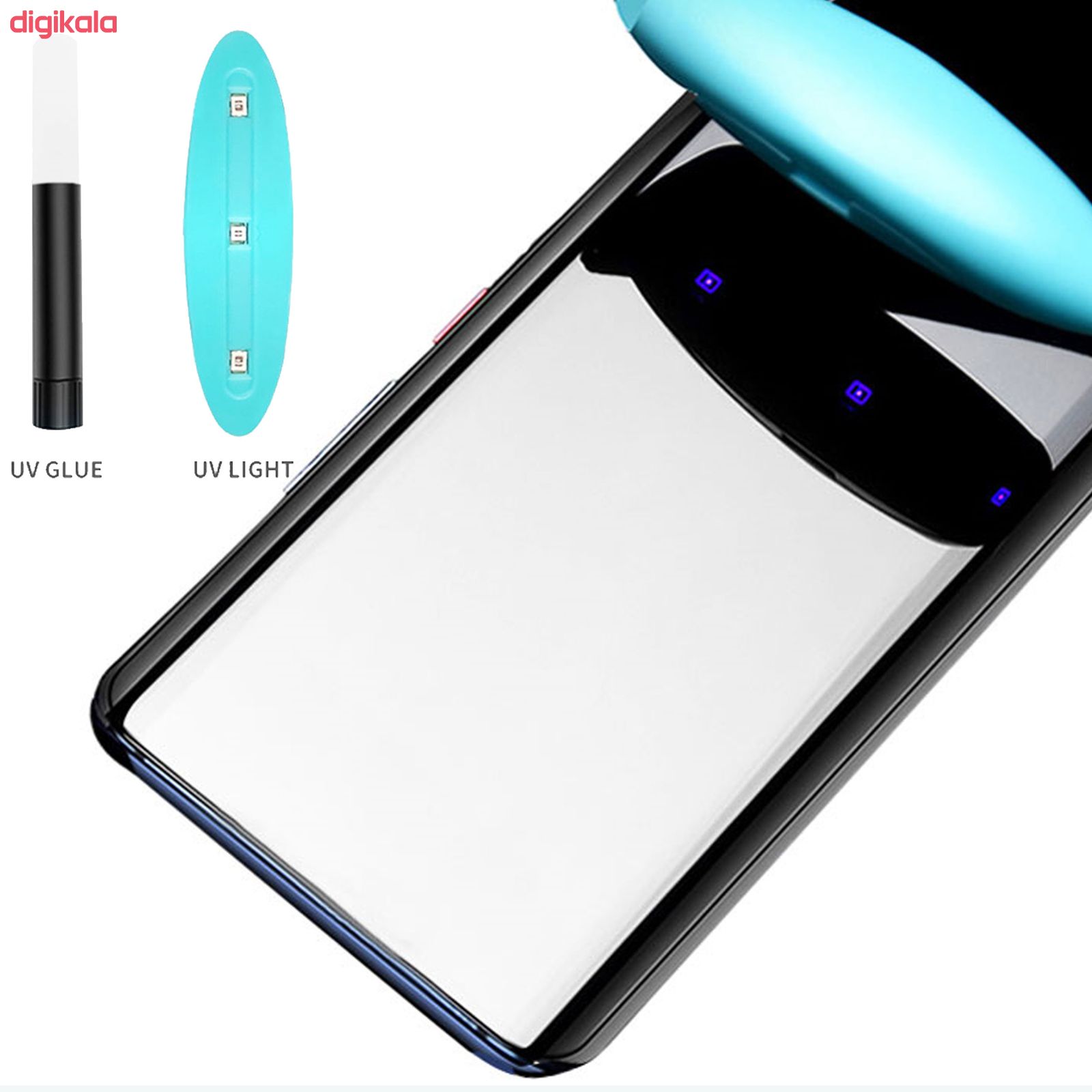 محافظ صفحه نمايش یووی لایت مدل GUSP مناسب براي گوشي موبايل سامسونگ Galaxy S20 Plus main 1 2