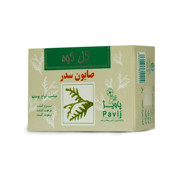 صابون شستشو پاویژ مدل سدر وزن 100 گرم صابون شستشو پاویژ مدل سدر وزن 100 گرم