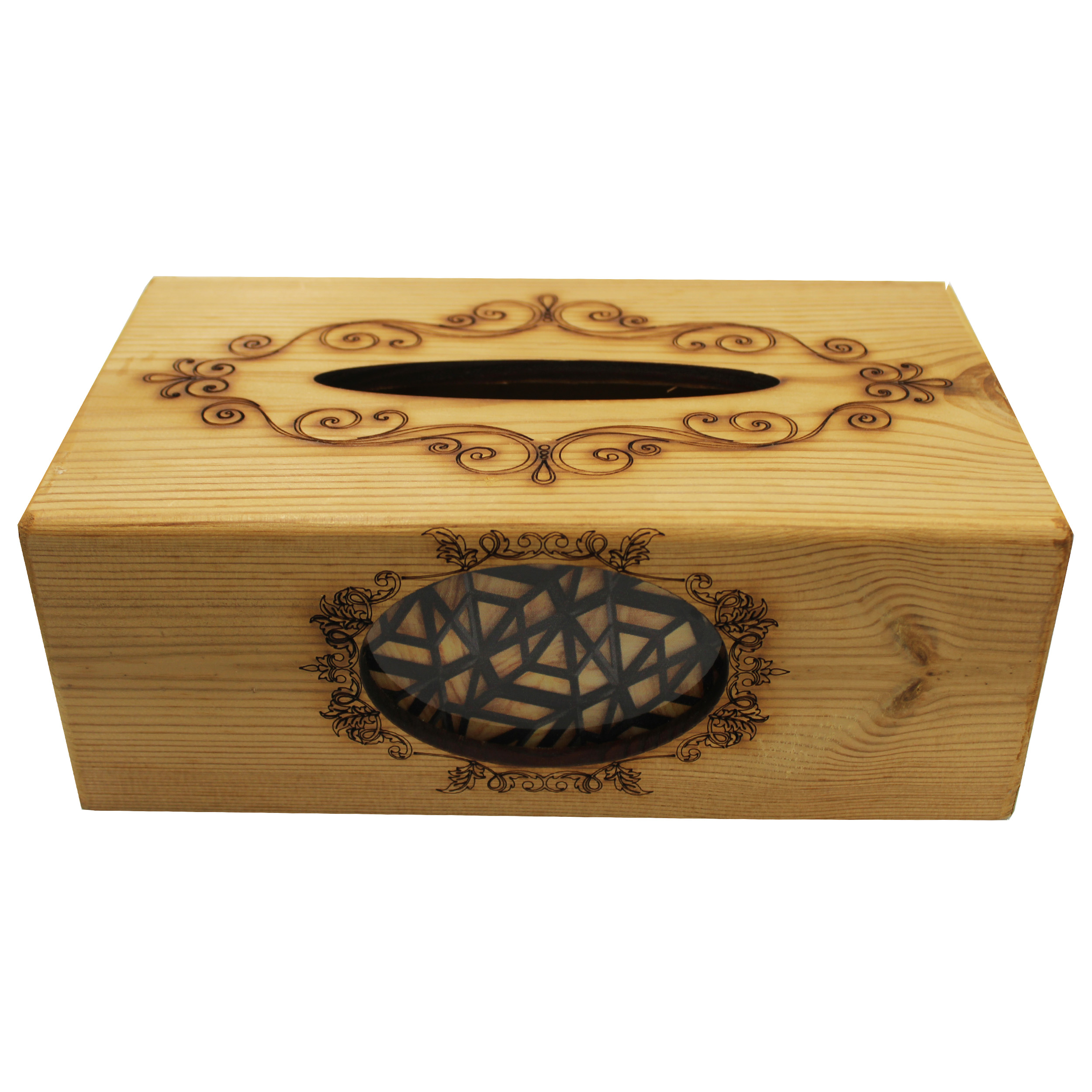 جعبه دستمال کاغذی مدل p04
