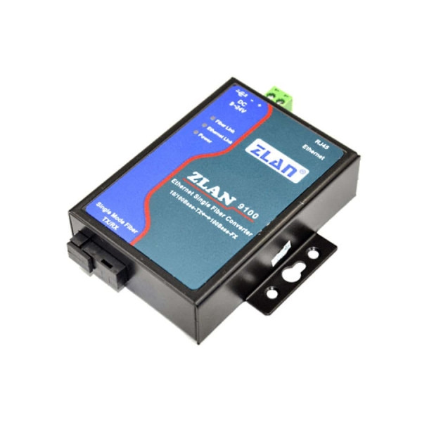 مبدل فیبر نوری به اترنت زدلان مدل 9100