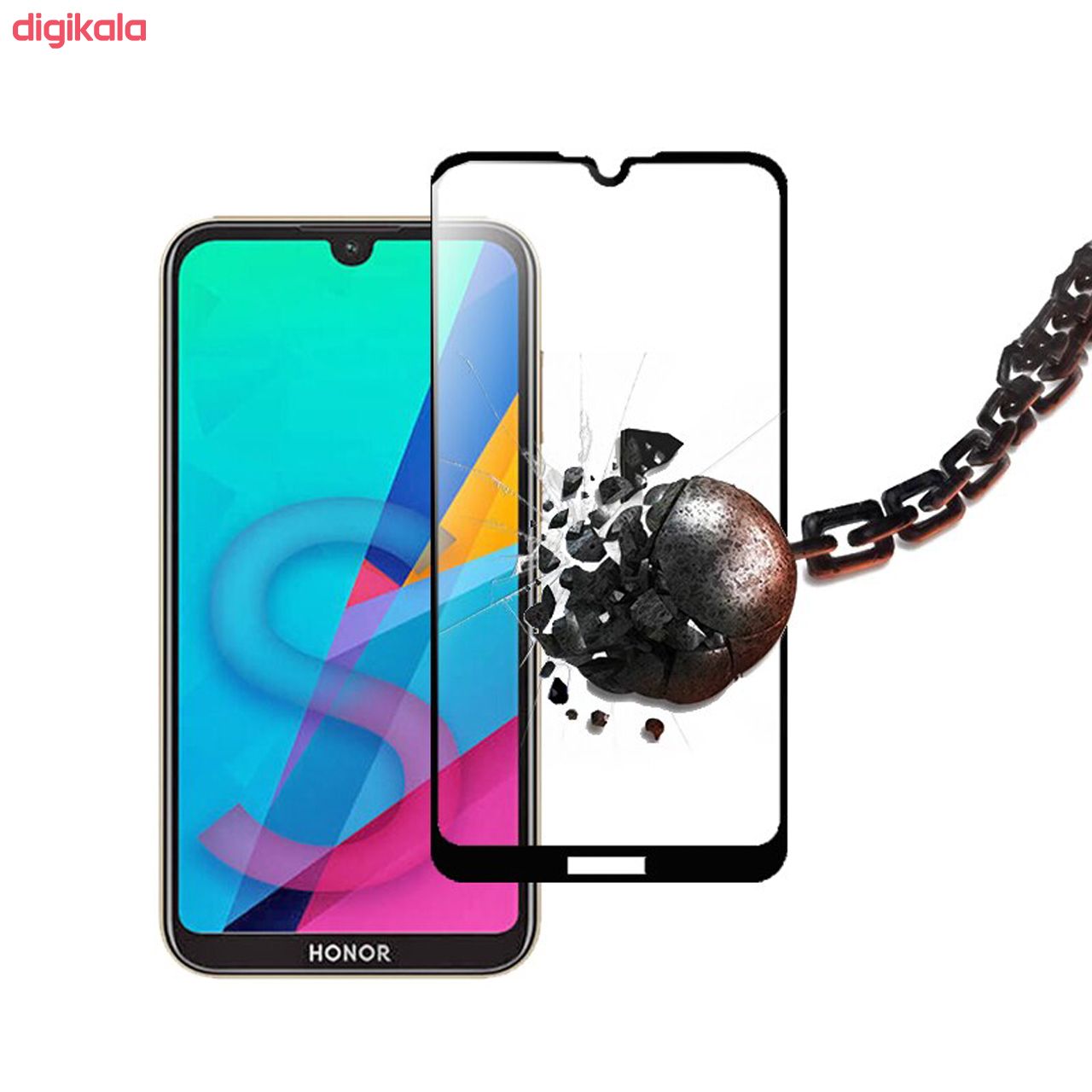 کاور ایبیزا مدل D9-114 مناسب برای گوشی موبایل آنر 8s به همراه محافظ صفحه نمایش main 1 6