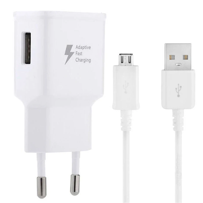 شارژر دیواری مدل EP-TA20EWE به همراه کابل تبدیل microUSB