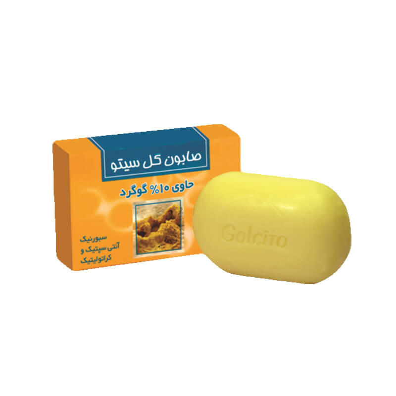 صابون شستشو گل سیتو مدل گوگرد وزن ۱۰۰ گرم
