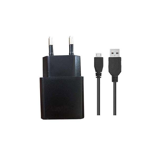 شارژر دیواری کد 127 به همراه کابل تبدیل Microusb قیمت خرید فروشگاه آنلاین زیاد میاد