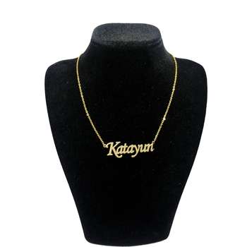 گردنبند زنانه طرح کتایون کد G236