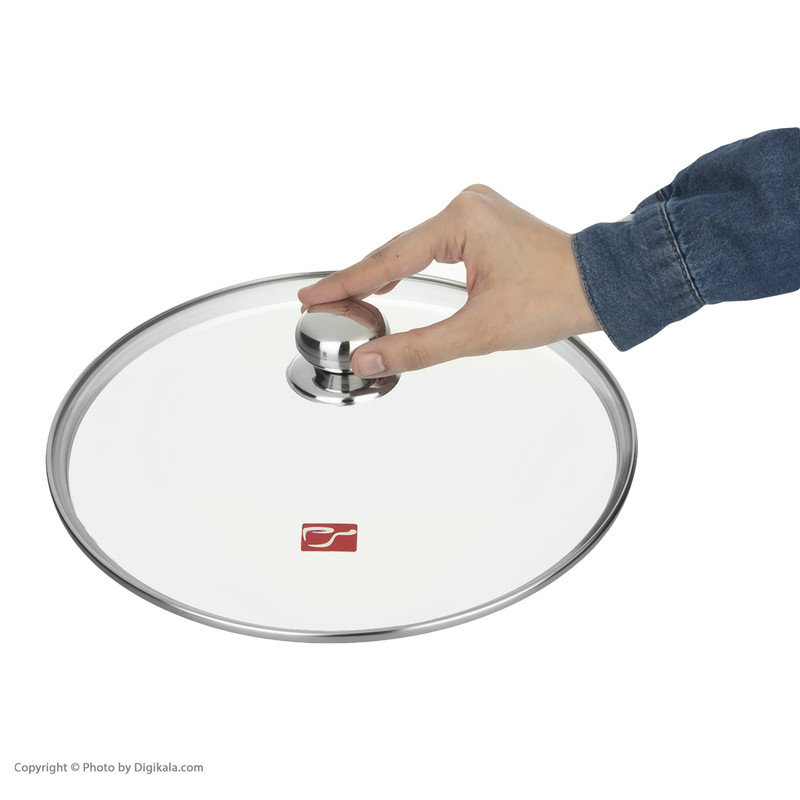 در قابلمه پارس استیل کد 280 سایز 28