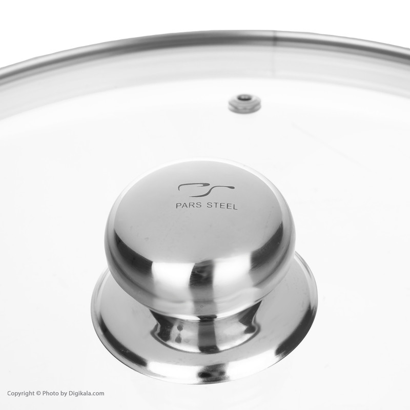 در قابلمه پارس استیل کد 280 سایز 28