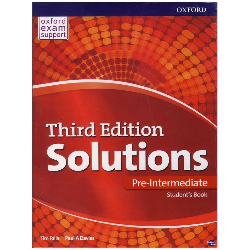 کتاب Solutions per-Intermediate اثر Tim Falla Paul A.Davies انتشارات زبان مهر کتاب Solutions per-Intermediate اثر Tim Falla Paul A.Davies انتشارات زبان مهر