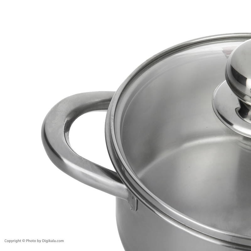قابلمه پارس استیل مدل سه لایه کد 160 سایز 16