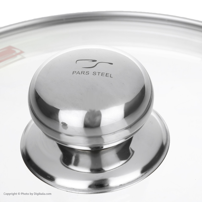 در قابلمه پارس استیل کد 200 سایز 20