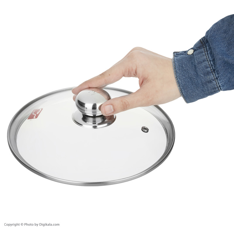 در قابلمه پارس استیل کد 200 سایز 20