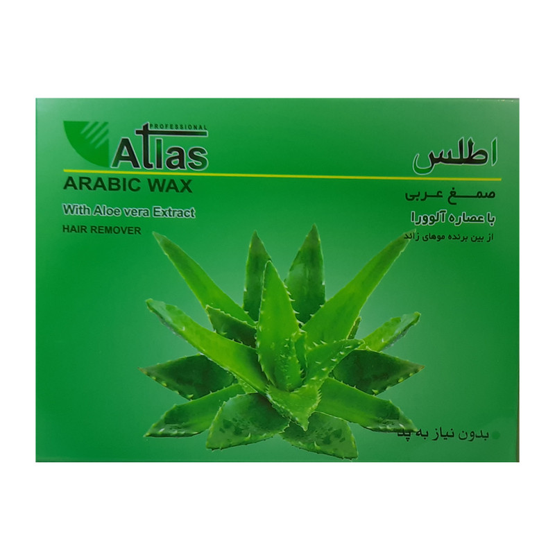 موم موبر اطلس مدل Aloevera وزن 500 گرم موم موبر اطلس مدل Aloevera وزن 500 گرم