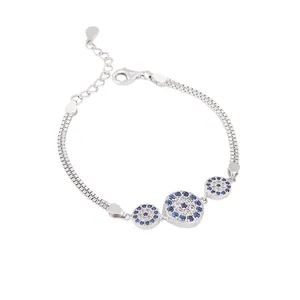 دستبند نقره زنانه کد B1245