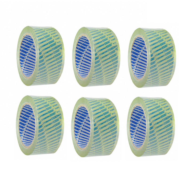 چسب نواری کرونا عرض 5 سانتی متر بسته 6 عددی