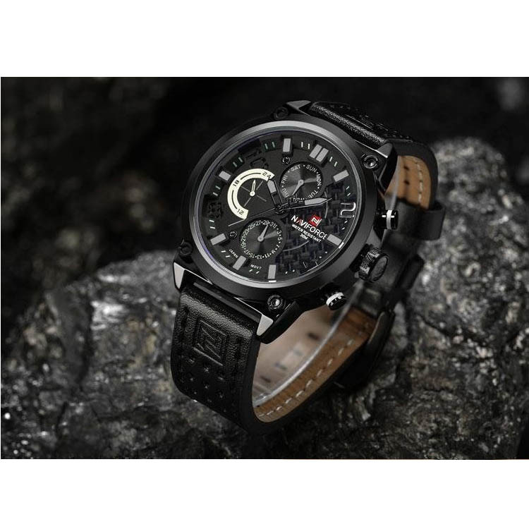 ساعت مچی عقربه ای مردانه نیوی فورس مدل NF9068 LBGYB