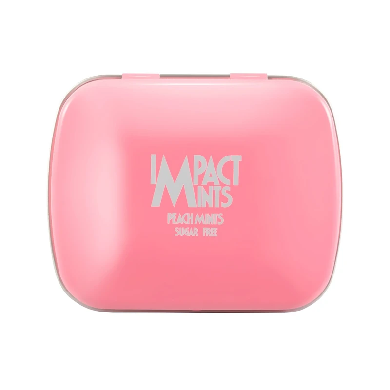 قرص خوشبوکننده دهان ایمپکت مینتز مدل Peach Mints وزن 14 گرم