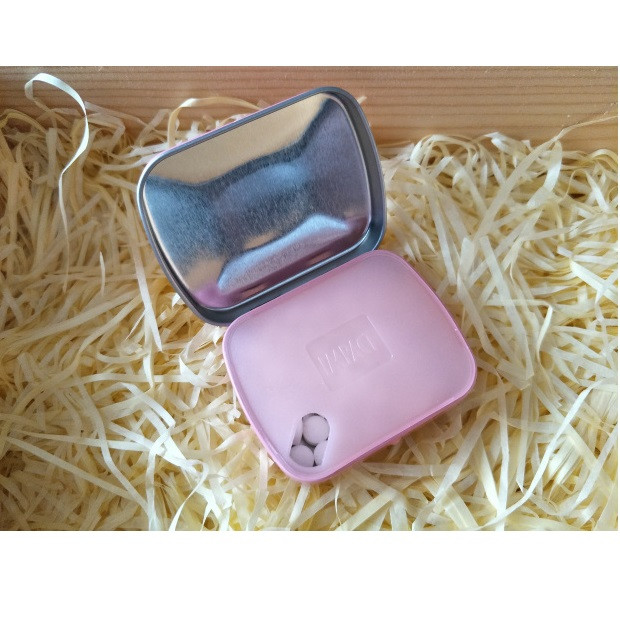 قرص خوشبوکننده دهان ایمپکت مینتز مدل Peach Mints وزن 14 گرم