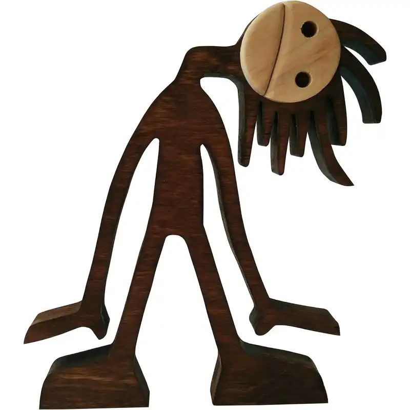 مجسمه طرح آدمک مدل ab48 مجموعه دو عددی