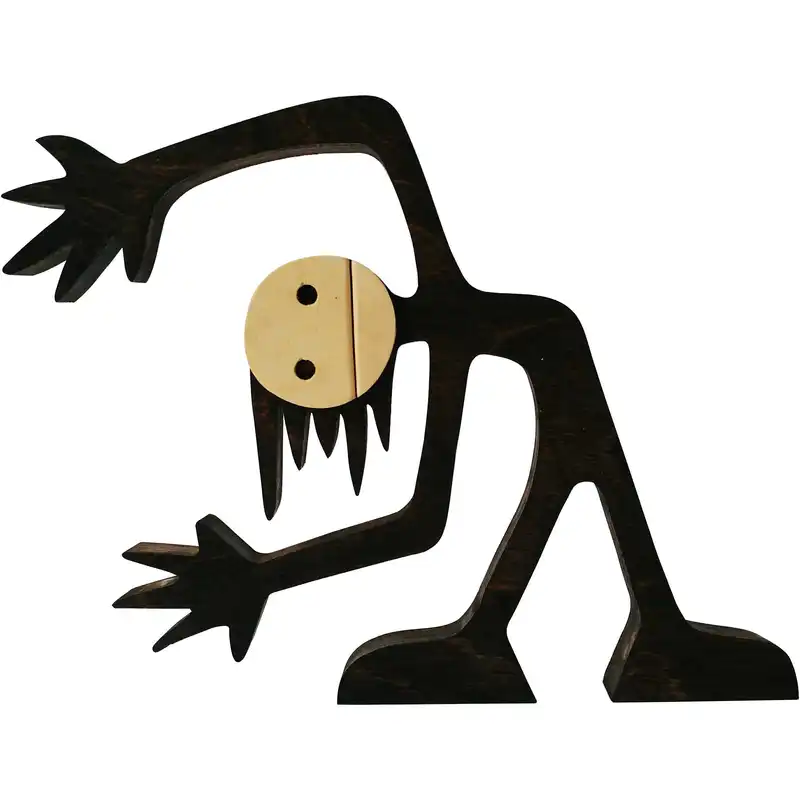 مجسمه طرح آدمک مدل ab48 مجموعه دو عددی