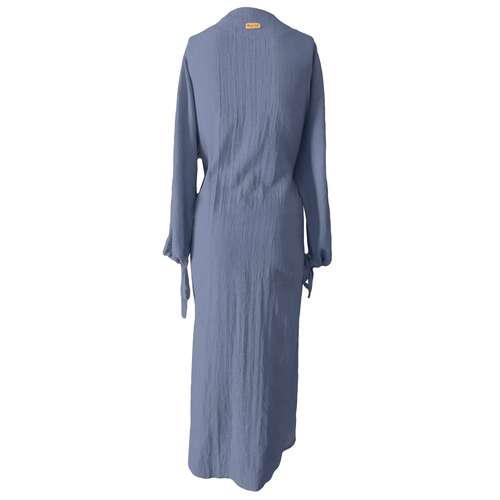 مانتو زنانه کد B9919 رنگ آبی