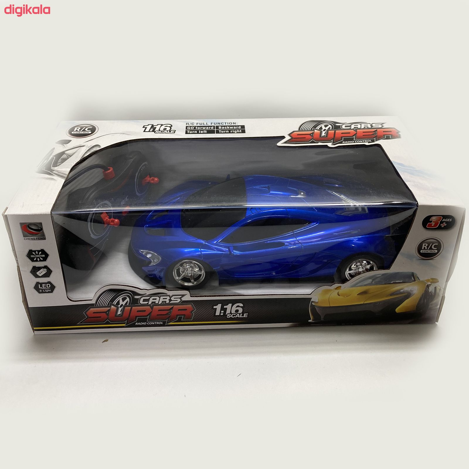 ماشین بازی کنترلی مدل Super Cars-001 main 1 4