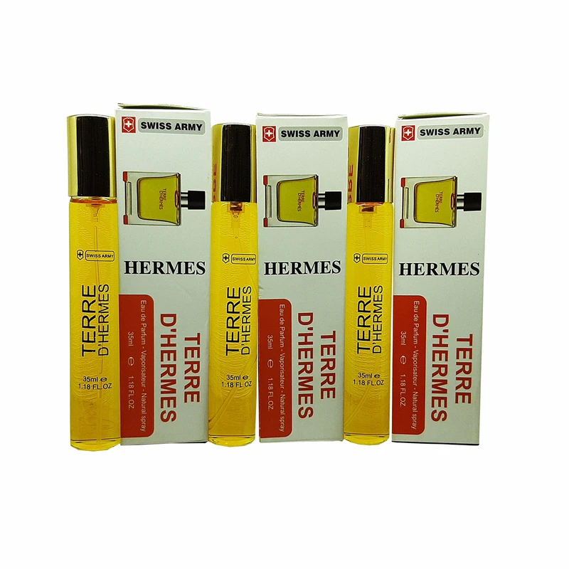 عطر جیبی سوئیس آرمی مدل هرمس حجم 35 میلی لیتر مجموعه 3 عددی