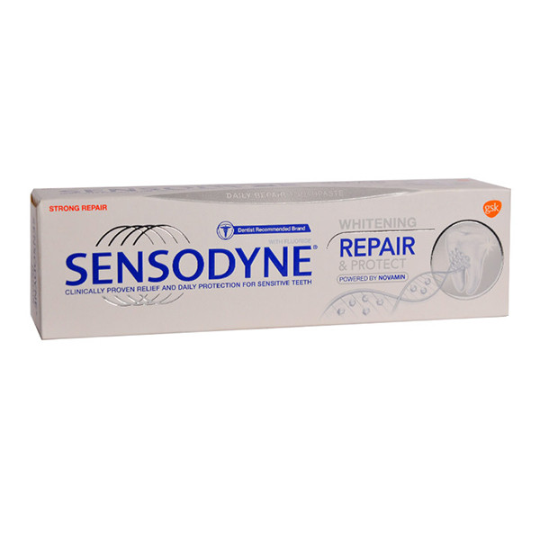 خمیر دندان سنسوداین مدل Repair & Protect حجم 100 میلی لیتر خمیر دندان سنسوداین مدل Repair & Protect حجم 100 میلی لیتر