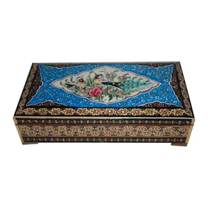 جعبه کارد و چنگال خاتم کاری کد 3852
