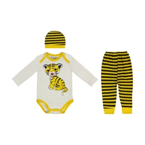 ست 3 تکه لباس نوزادی آنا بیبی کد Y001