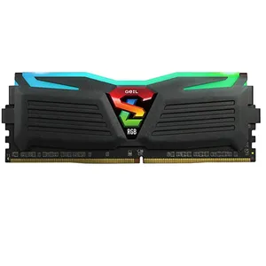 رم دسکتاپ DDR4 تک کاناله 2400 مگاهرتز CL17 گیل مدل SUPER LUCE RGB  ظرفیت 8 گیگابایت
