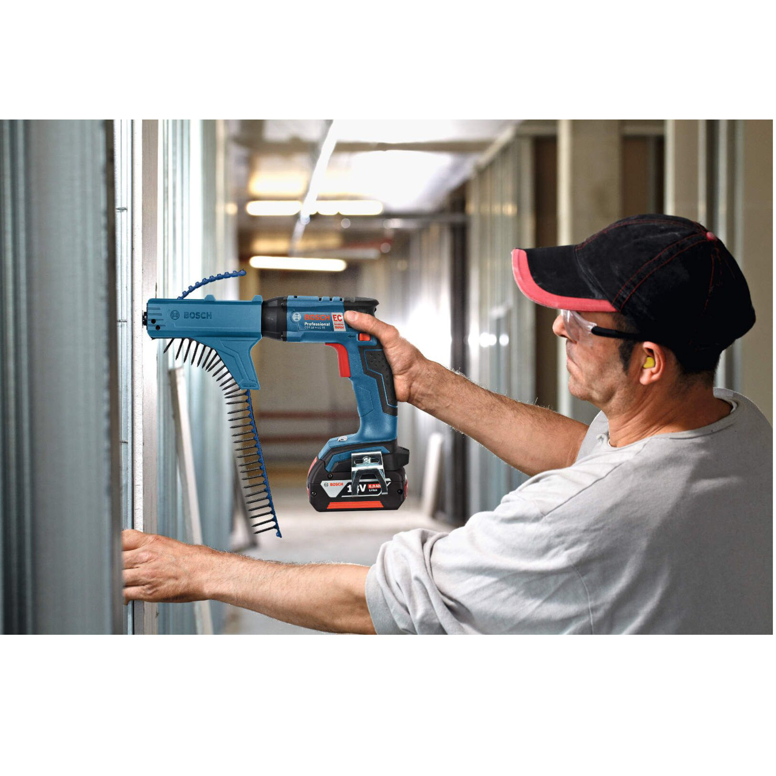 پیچ گوشتی شارژی بوش مدل GSR 18 v-ec te + ma 55