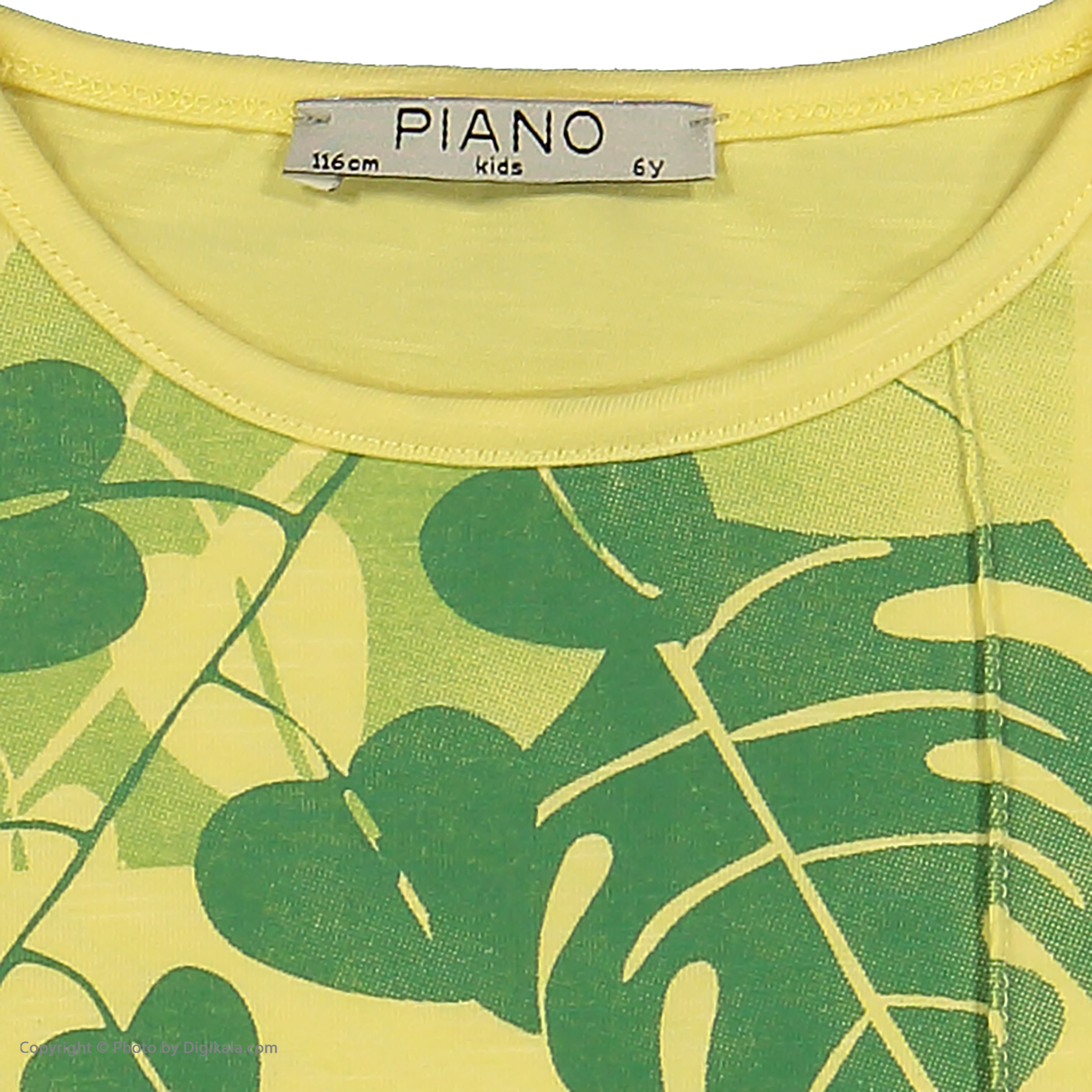 تی شرت دخترانه پیانو مدل 01403-16 -  - 5