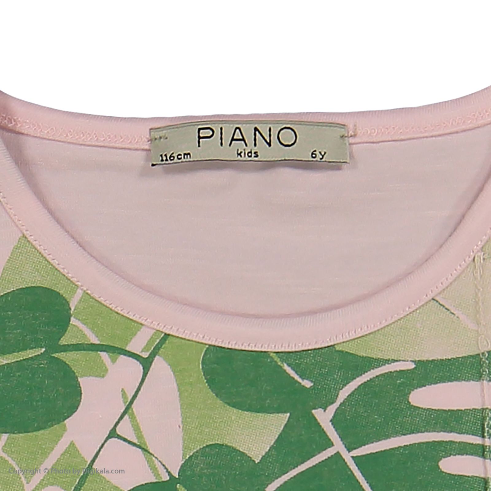 تی شرت دخترانه پیانو مدل 01403-81 -  - 4