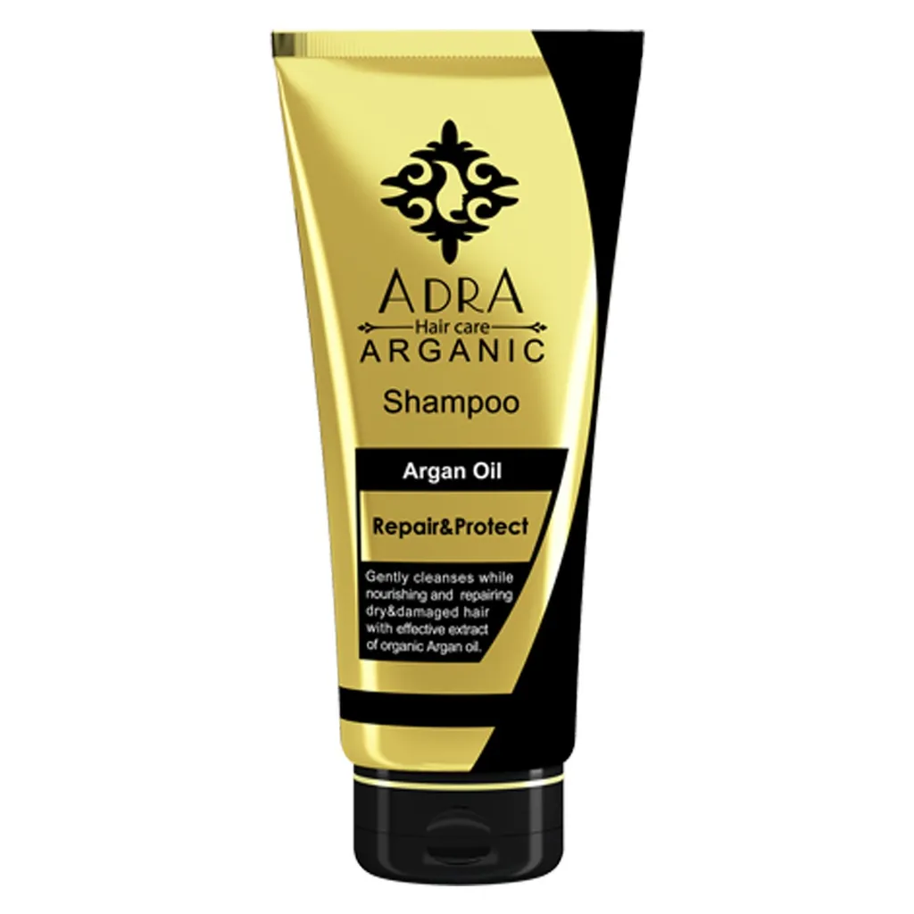 شامپو ترمیم کننده و مراقبت کننده حاوی روغن آرگان آدرا مدل Repair And Protect ARGAN OIL حجم 200 میلی لیتر