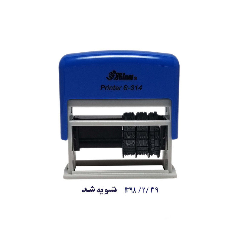 مهر تاریخ زن شاینی مدل S-314 طرح تسویه شد مهر تاریخ زن شاینی مدل S-314 طرح تسویه شد
