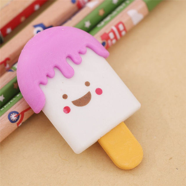 پاک کن طرح بستنی  کد ice02  بسته 2 عددی