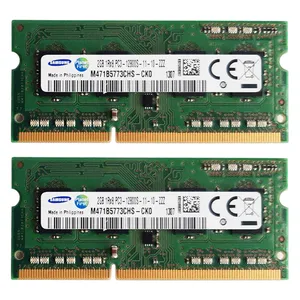 رم لپ‌تاپ DDR3 دو کاناله 1600 مگاهرتز CL11 سامسونگ مدل 1Rx8 ظرفیت 4 گیگابایت