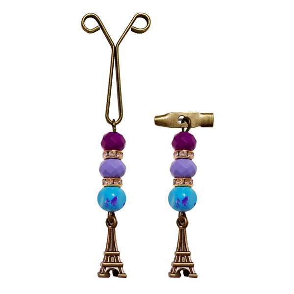 ست گل سینه و گیره روسری کد PM ST 31