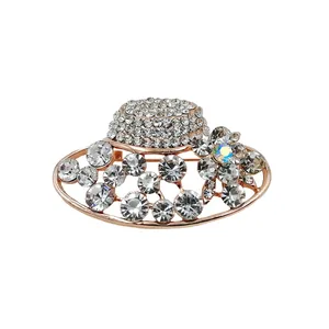 گل سینه زنانه طرح کلاه کد rst1100