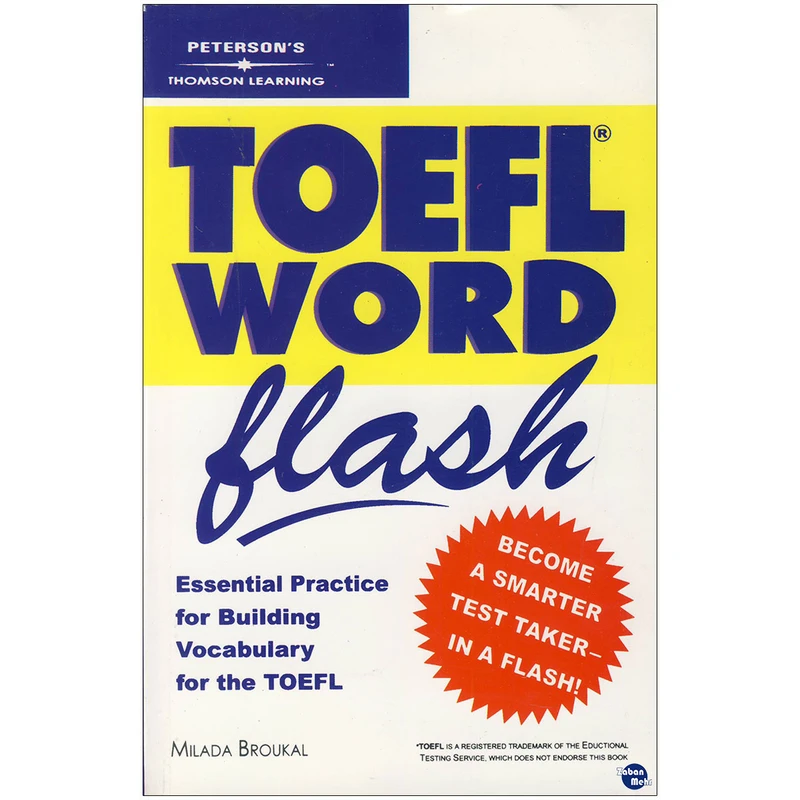 کتاب TOEFL word flash اثر Milada Broukal انتشارات زبان مهر