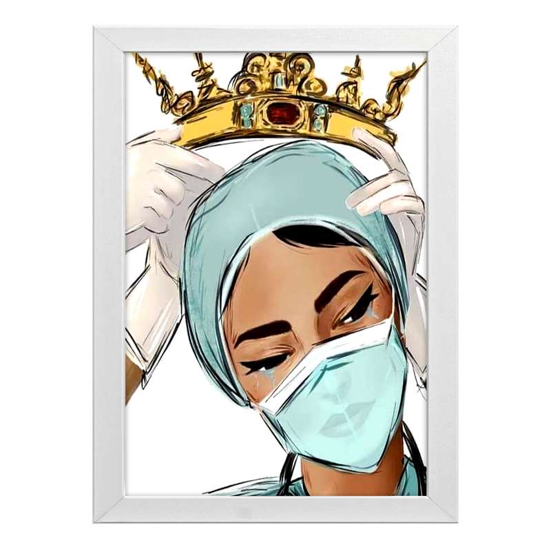 تابلو طرح پرستار کد T141