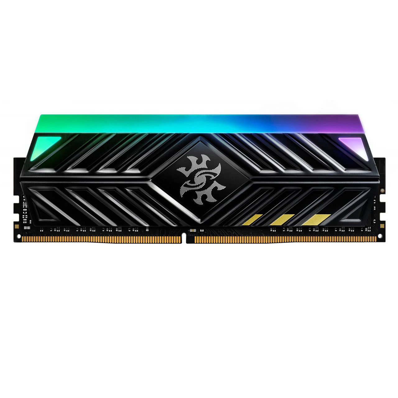 رم دسکتاپ DDR4 تک کاناله 2666 مگاهرتز CL16 ای دیتا ایکس پی جی مدل SPECTRIX D41 RGB ظرفیت 16 گیگابایت