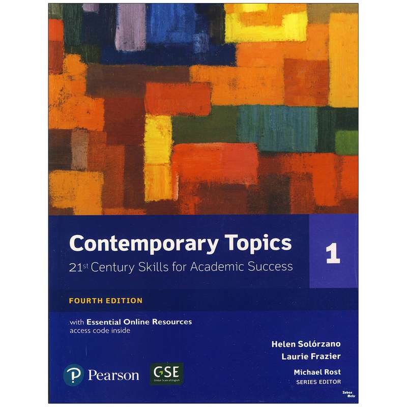 کتاب Contemporary Topics 1 اثر Helen S Solorzano and Laurie L Frazier  انتشارات زبان مهر