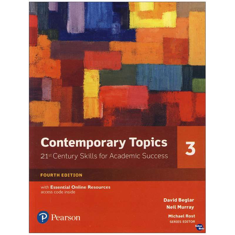 کتاب Contemporary Topics 3 اثر David Beglar and Neil Murray انتشارات زبان مهر