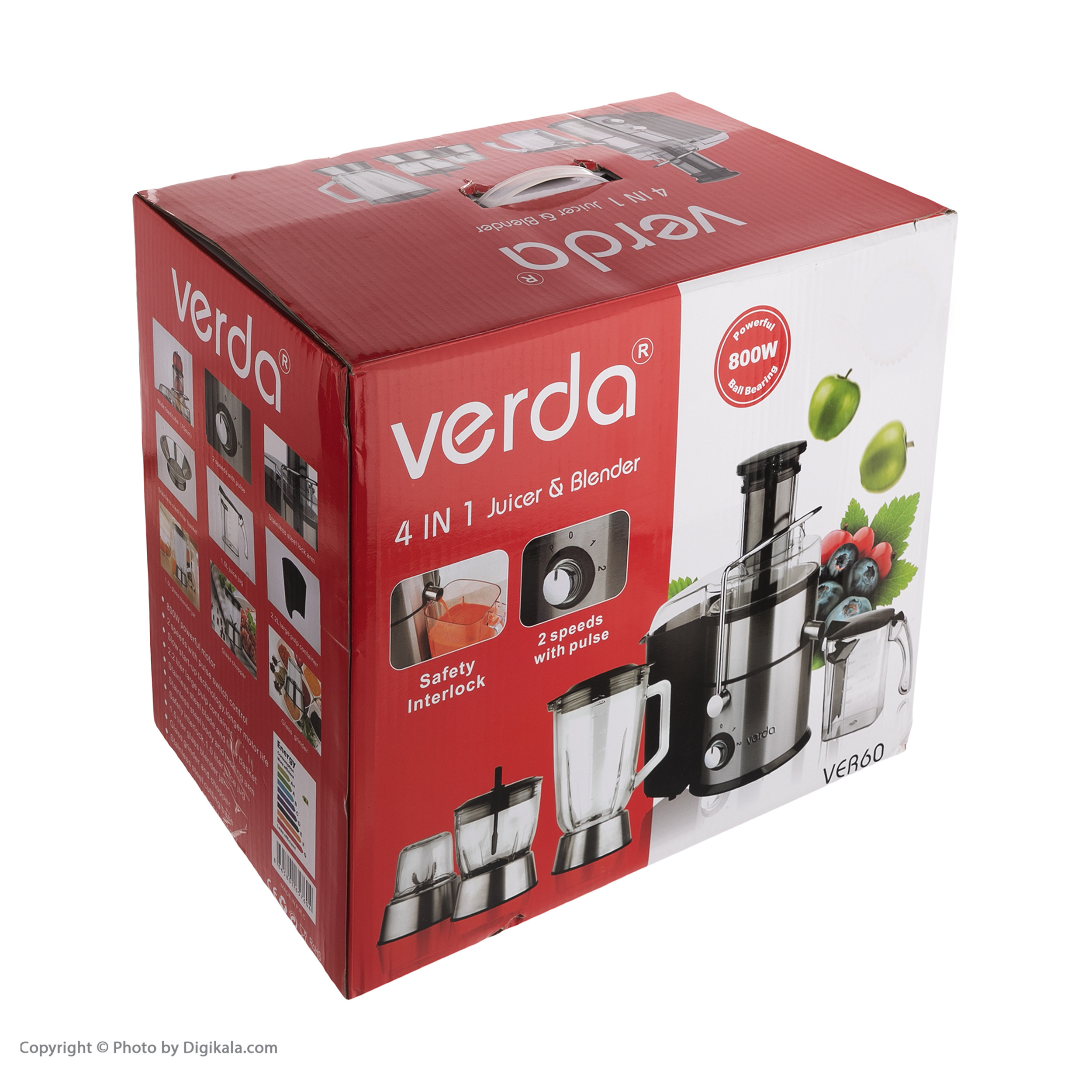 آب میوه گیری وردا مدل 60