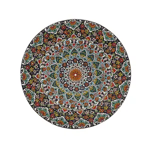 بشقاب میناکاری سفالی کد MI-001