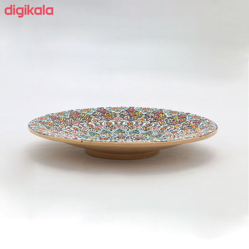 بشقاب میناکاری سفالی کد MI-001 main 1 3