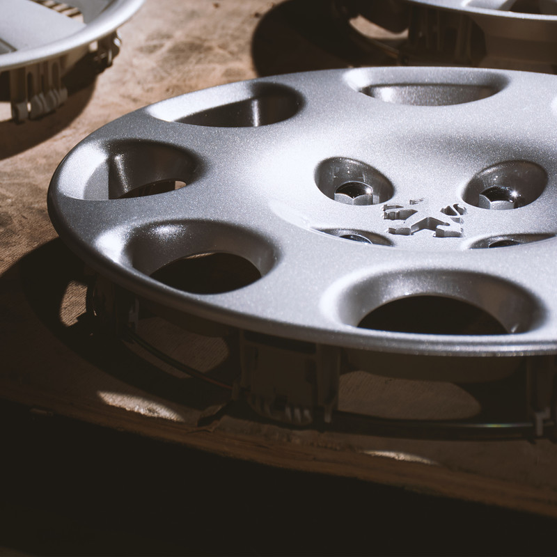 قالپاق چرخ تی پی ای مدل TPA-P06 سایز 14 اینچ مناسب برای پژو 206