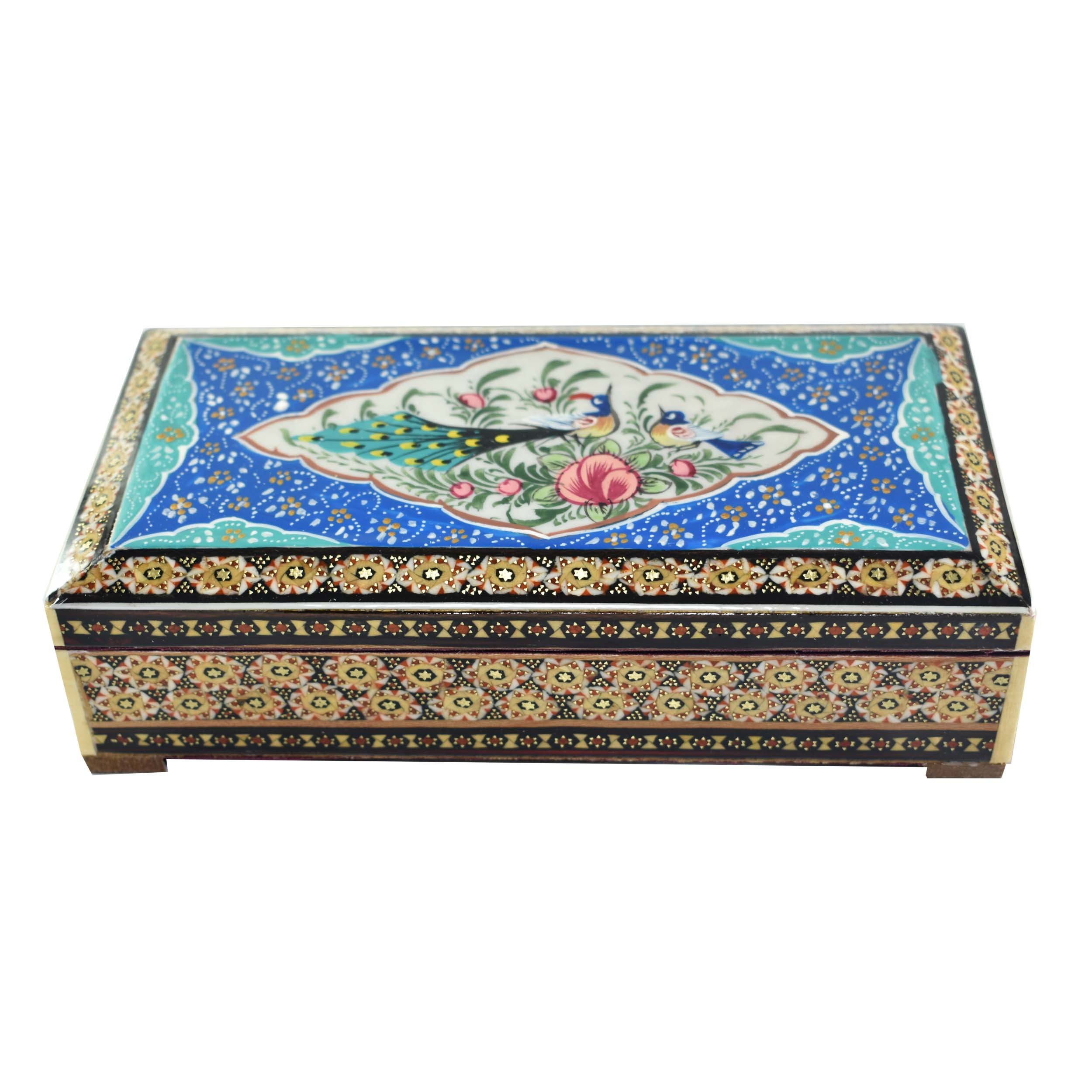 جعبه کارد و چنگال خاتم کاری کد 3853